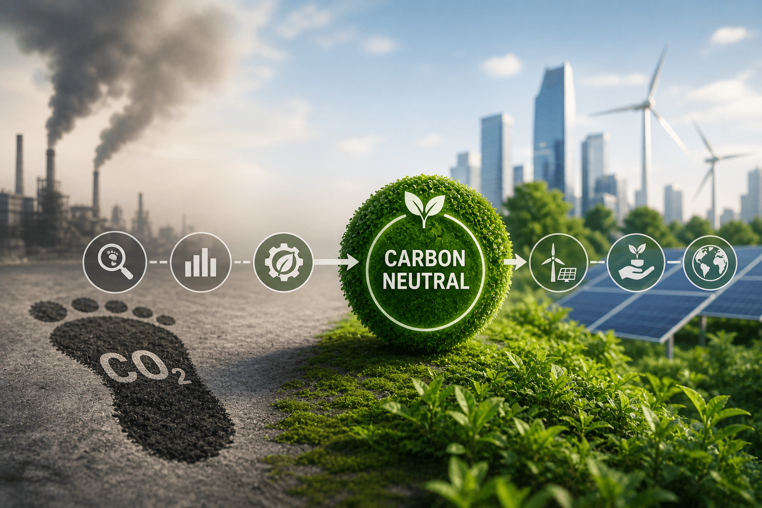 From Carbon Footprint to Carbon Neutral: A Practical Guide for Modern Companies
